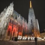 La Policía aumentó la vigilancia alrededor de la catedral de San Esteban, en pleno centro de Viena
