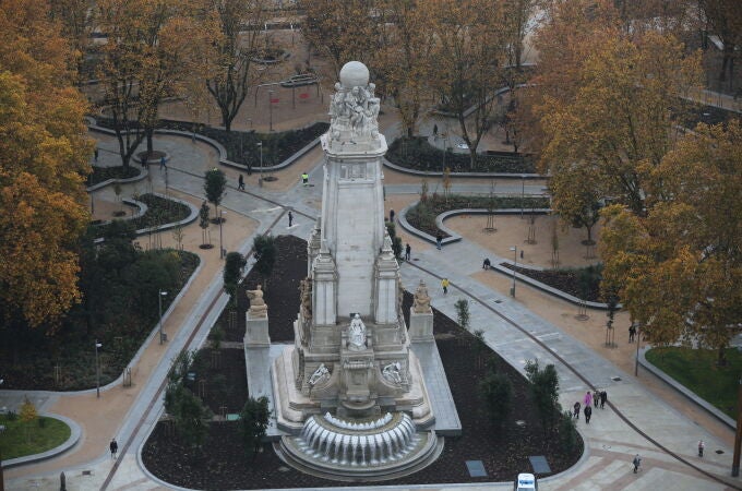 Vista general de la nueva Plaza de España