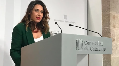 La portavoz de Govern, Patrícia Plaja.