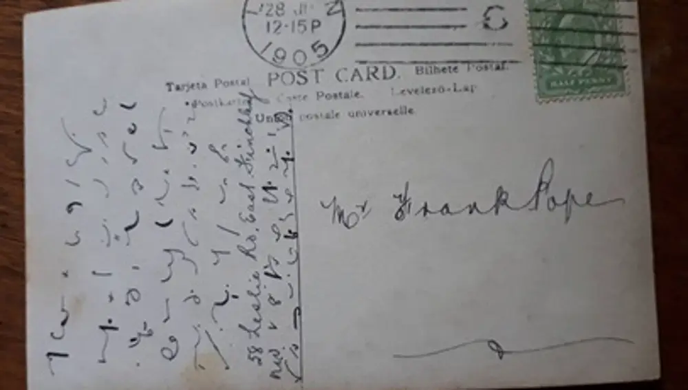 Postal a Frank Pope