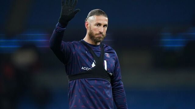Sergio Ramos, defensa del París Saint-Germain.