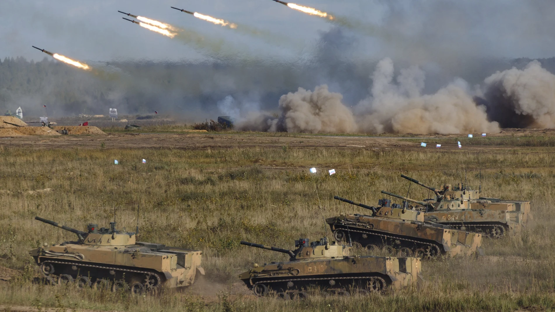 Maniobras militares Zapad-2021 con tropas bielorrusas y rusas