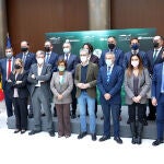 Imagen de la presentación esta mañana de la Alianza Net-Zero MAR, promovida por Iberdrola