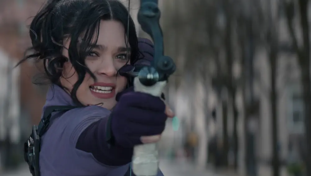 Kate Bishop (Hailee Steinfeld) en &quot;Hawkeye&quot;. ©Marvel Studios 2021. All Rights Reserved.