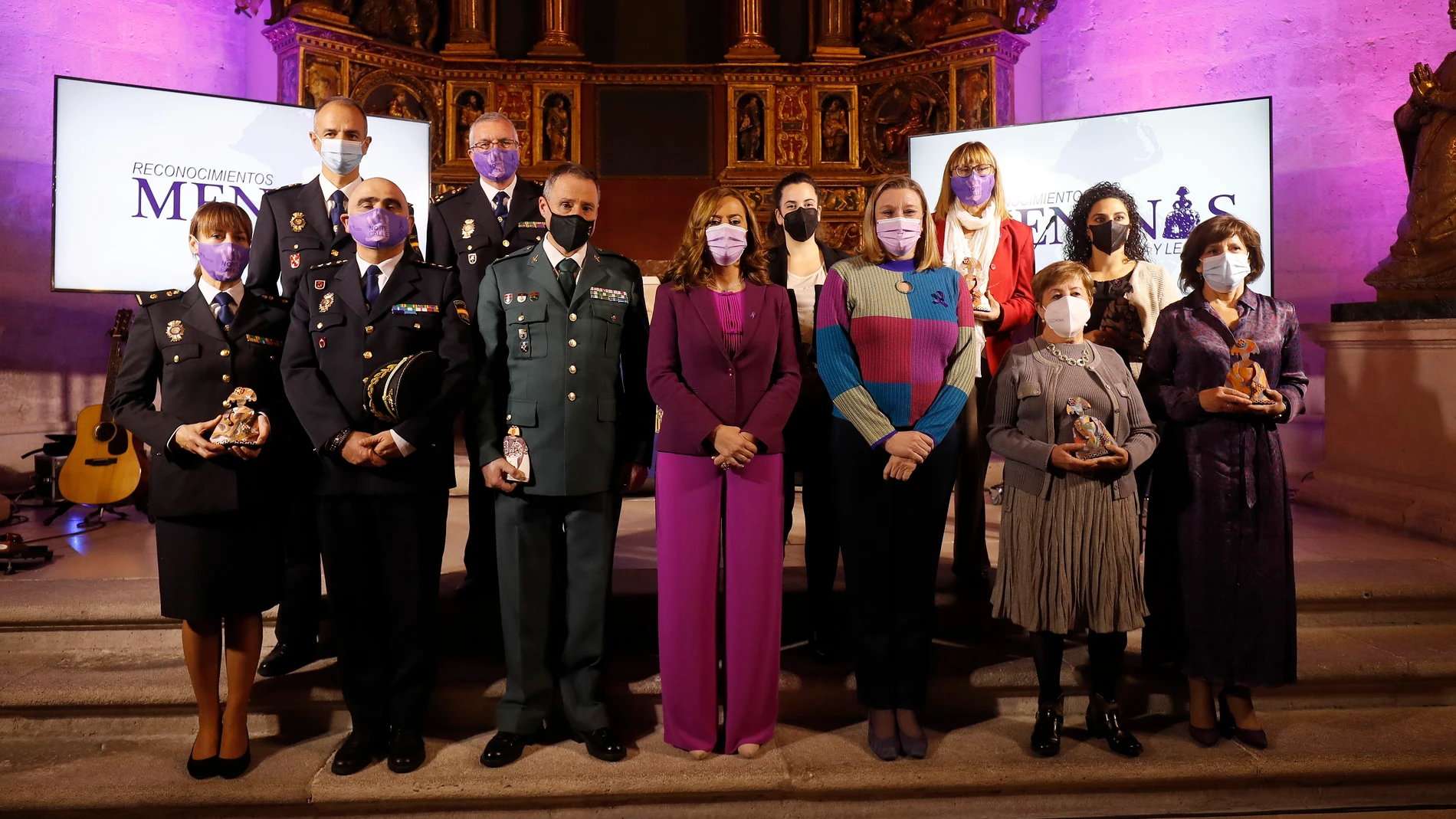Gala de entrega de los Reconocimientos Meninas 2021 con la presencia de Isabel Blanco y Virginia Barcones
