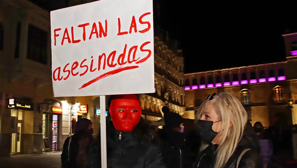 Manifestación por las calles de León