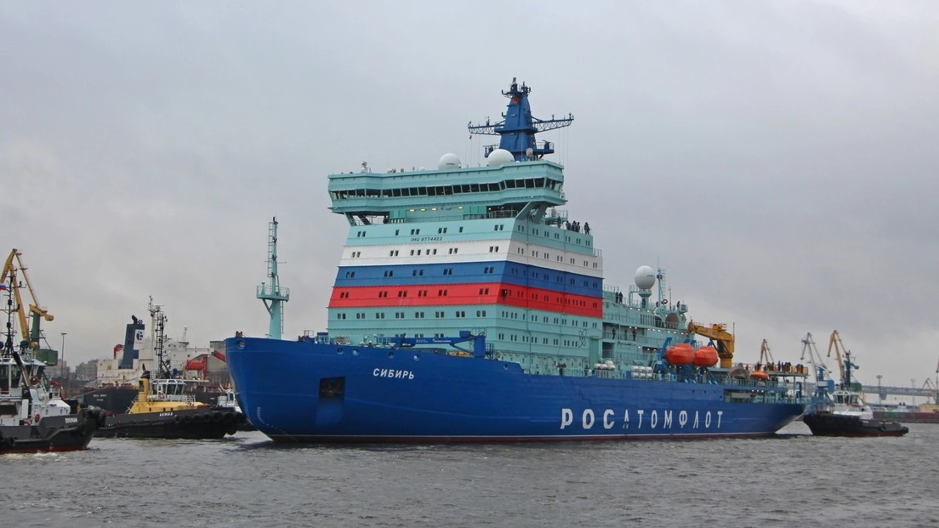 El objetivo es abrir paso de cargueros a través de los hielos de la Ruta Marítima del Norte, ubicada a lo largo de las costas rusas