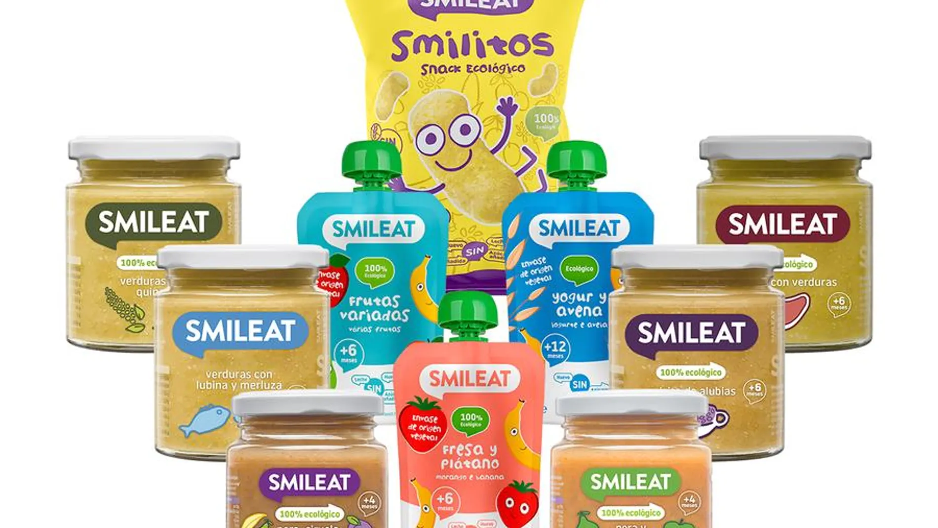 Productos de alimentación infantil Smileat