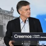 El secretario regional del PP Francisco Vázquez