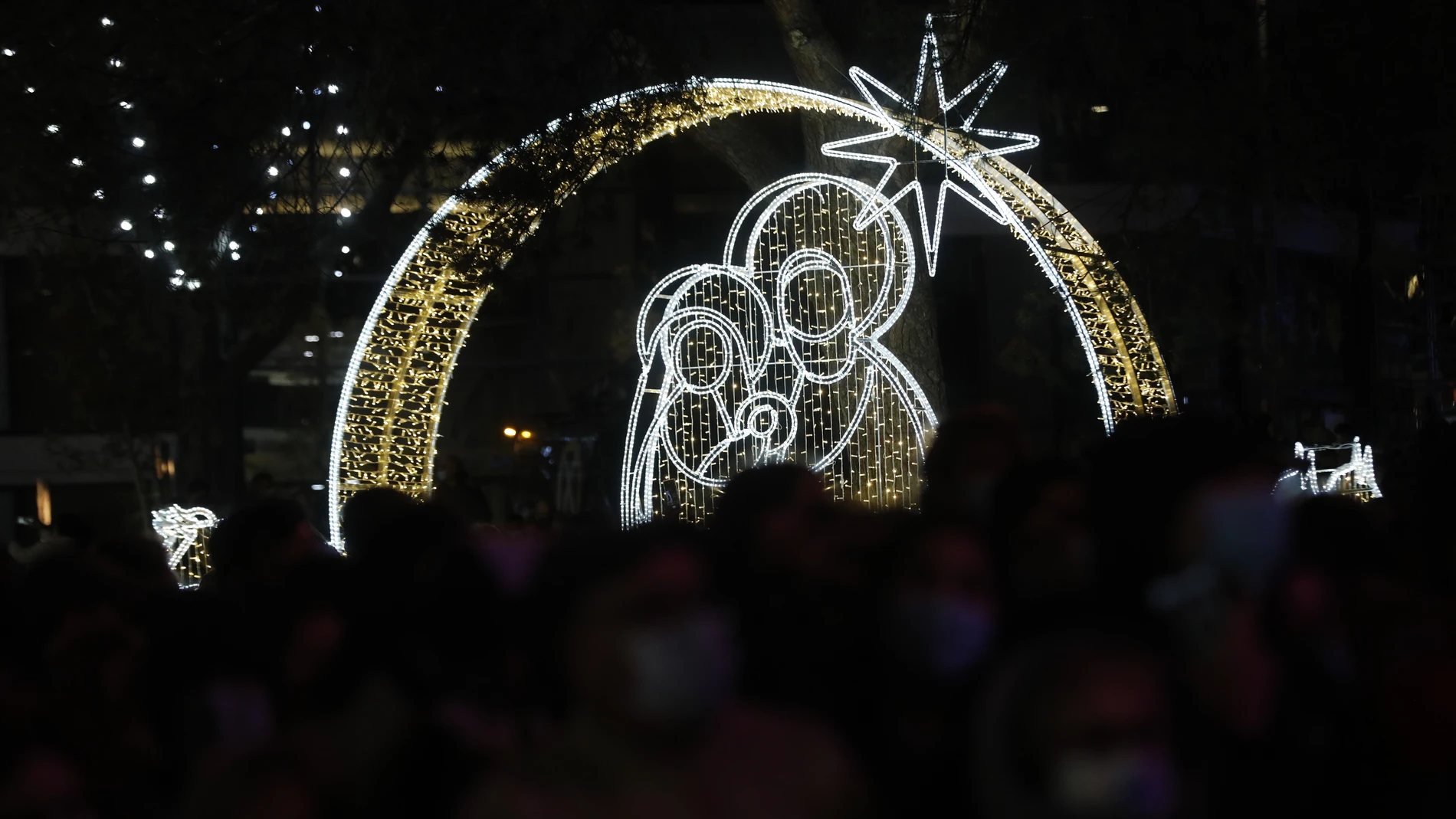 Encendido de las luces de Navidad en Madrid