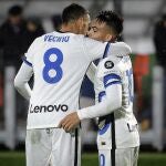 Matías Vecino con el Inter de Milán.