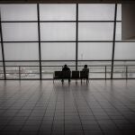Pasajeros en un aeropuerto de Johanesburgo