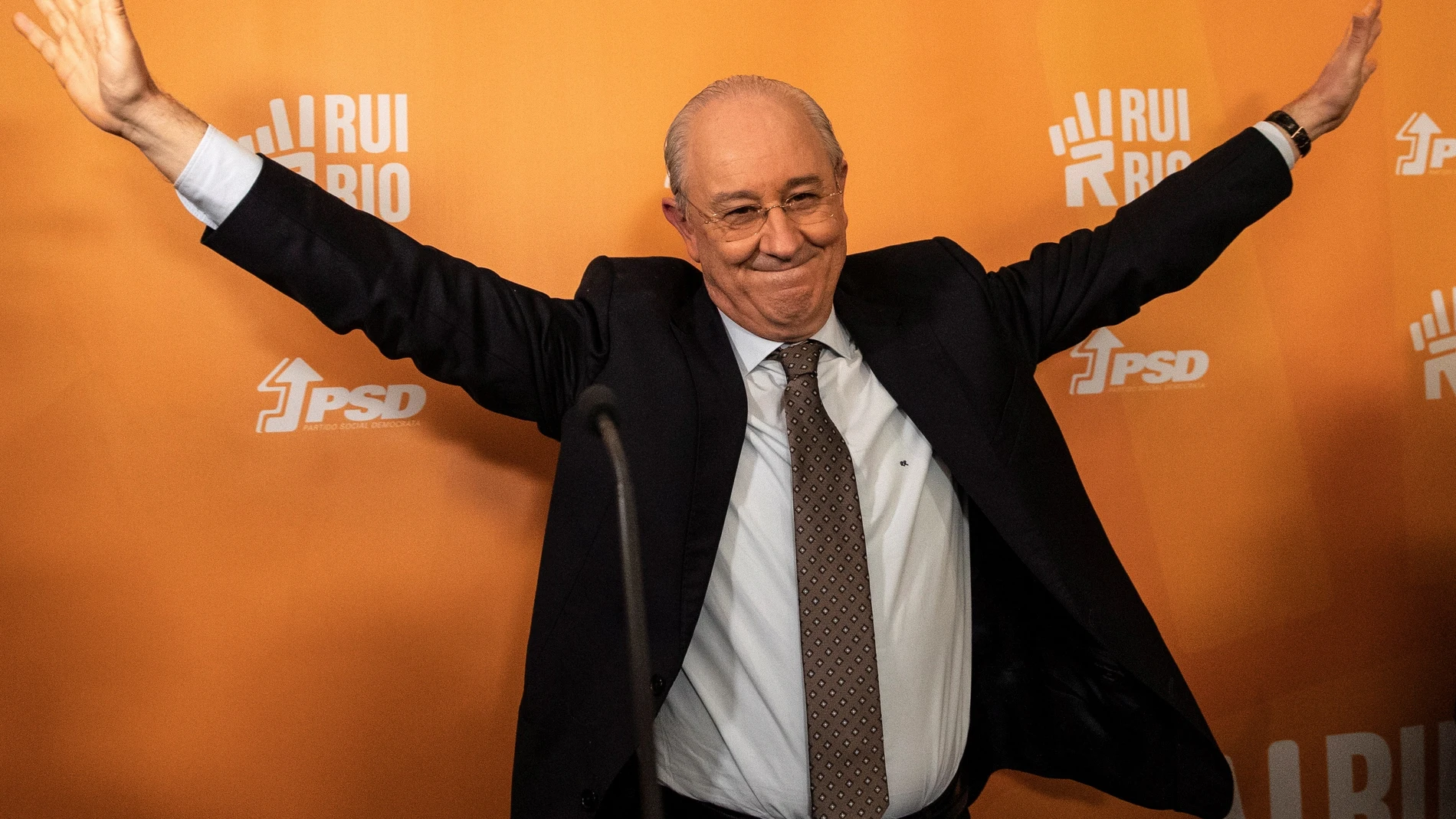 Rui Rio, el candidato del PSD, el principal partido opositor