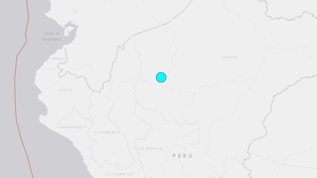 Terremoto en el norte de PerúUSGS28/11/2021
