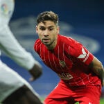 Gonzalo Montiel con el Sevilla.