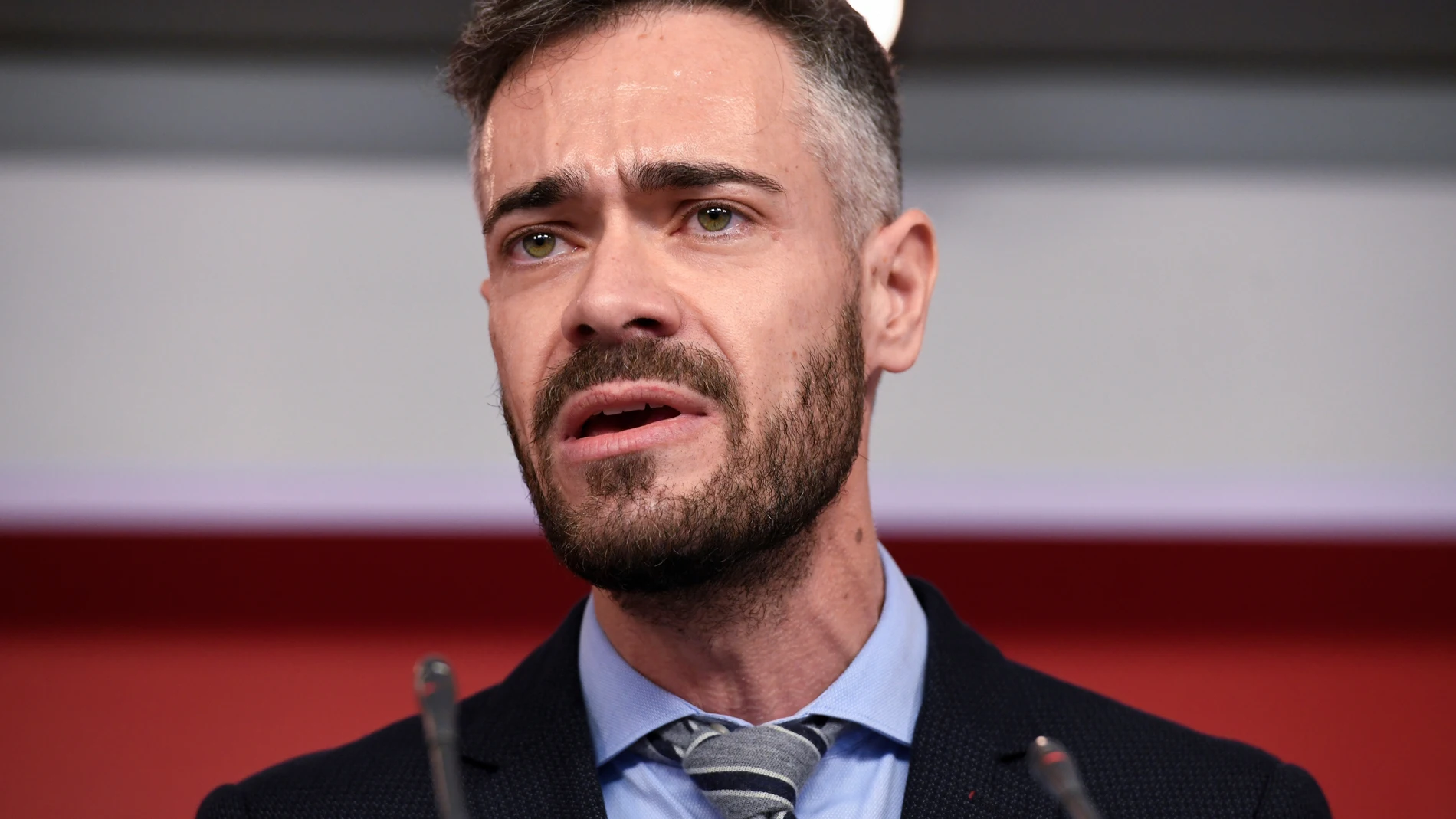 El portavoz del PSOE, Felipe Sicilia