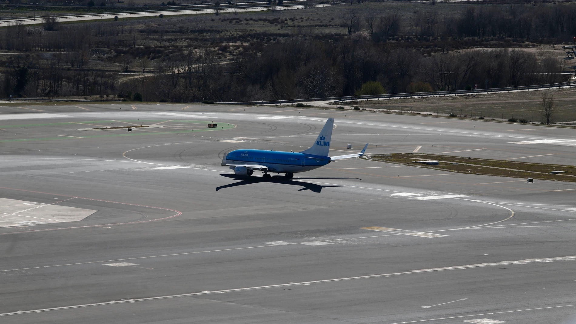 Avión de la compañía KLM en una imagen de archivo