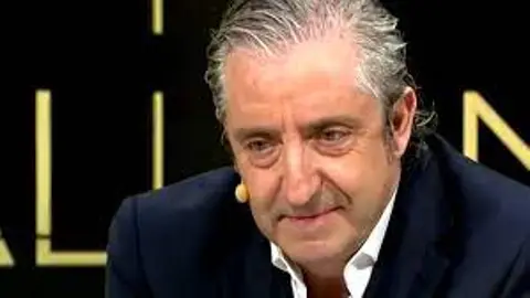Josep Pedrerol entre lágrimas.