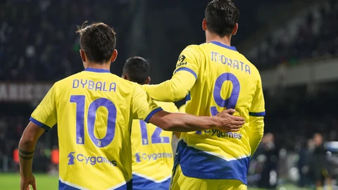 Paulo Dybala y Álvaro Morata.