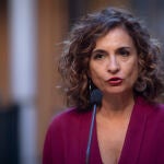 La ministra de Hacienda y Función Pública, María Jesús Montero