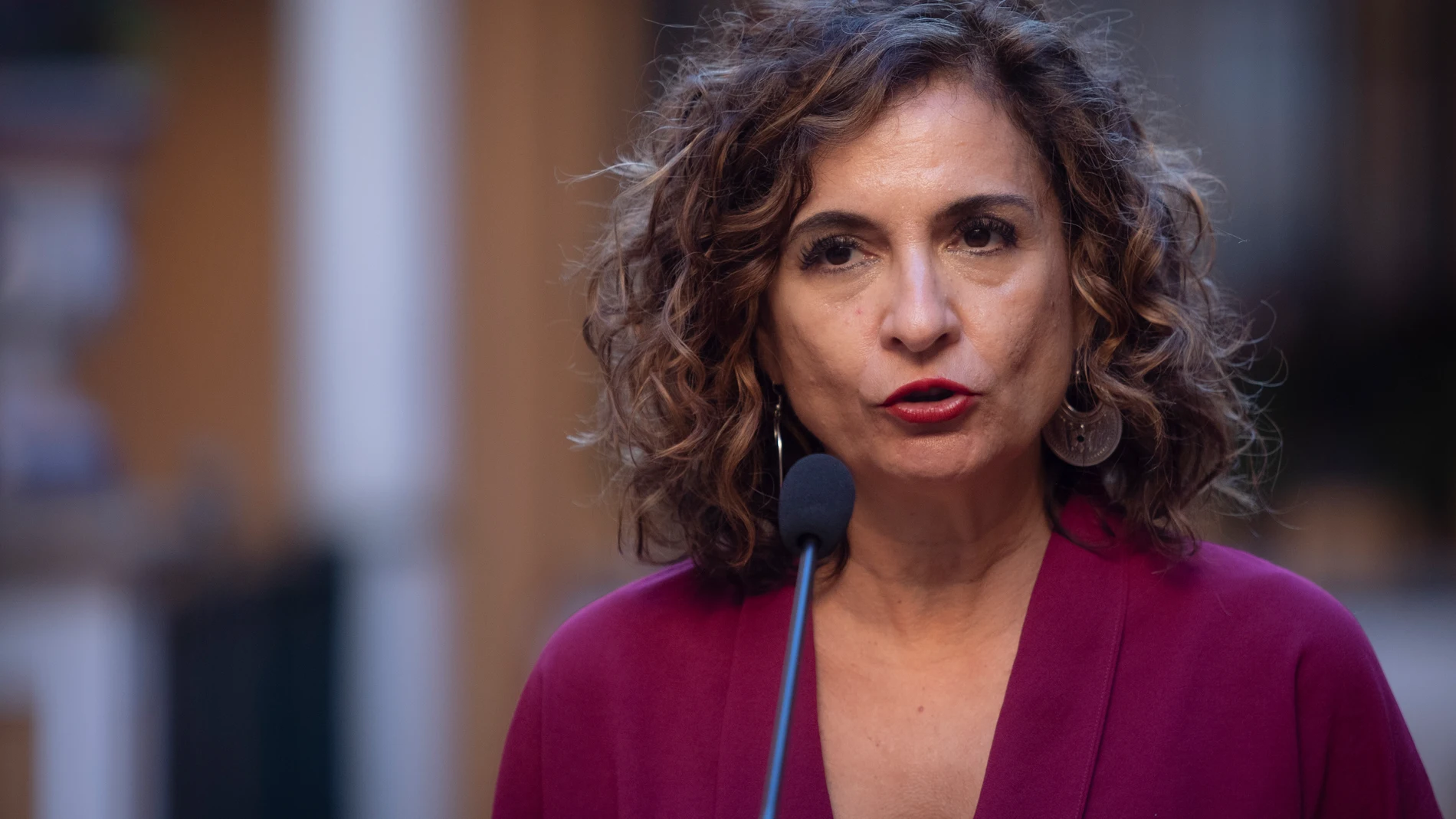 La ministra de Hacienda y Función Pública, María Jesús Montero