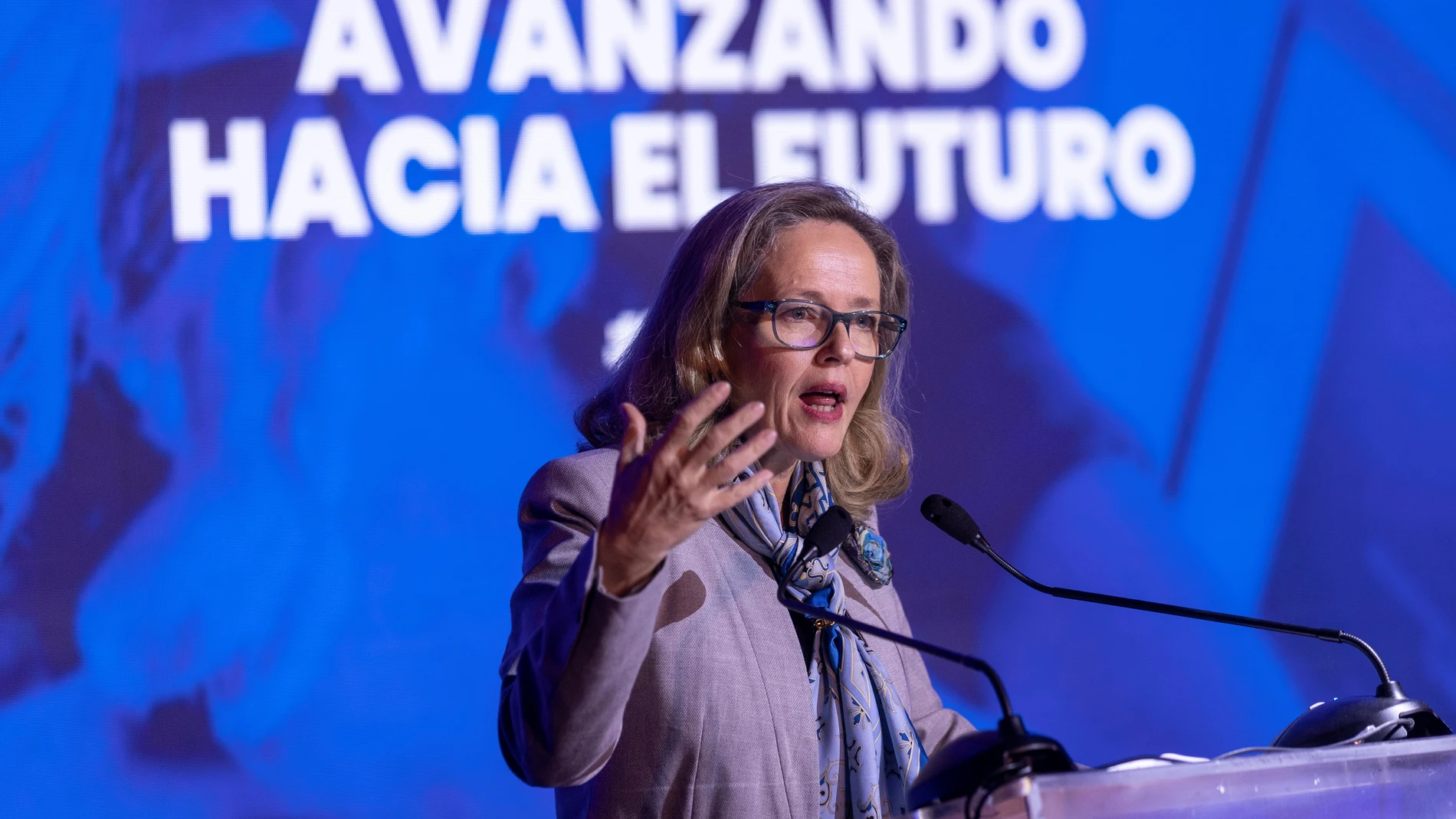 La vicepresidenta del Gobierno y ministra de Asuntos Económicos y Transformación Digital, Nadia Calviño