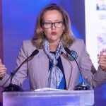 La vicepresidenta del Gobierno y ministra de Asuntos Económicos y Transformación Digital, Nadia Calviño