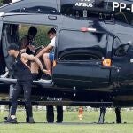 El espectacular helicóptero de Neymar