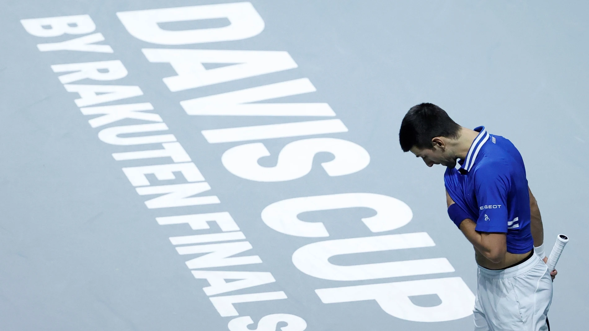 Djokovic no ha podido acabar 2021 con el triunfo en la Copa Davis