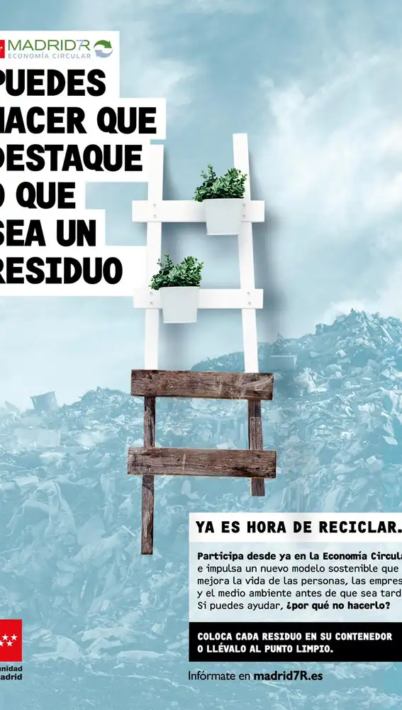 Campaña de concienciación de la Comunidad de Madrid con motivo de la semana Europea de la Prevención de residuos