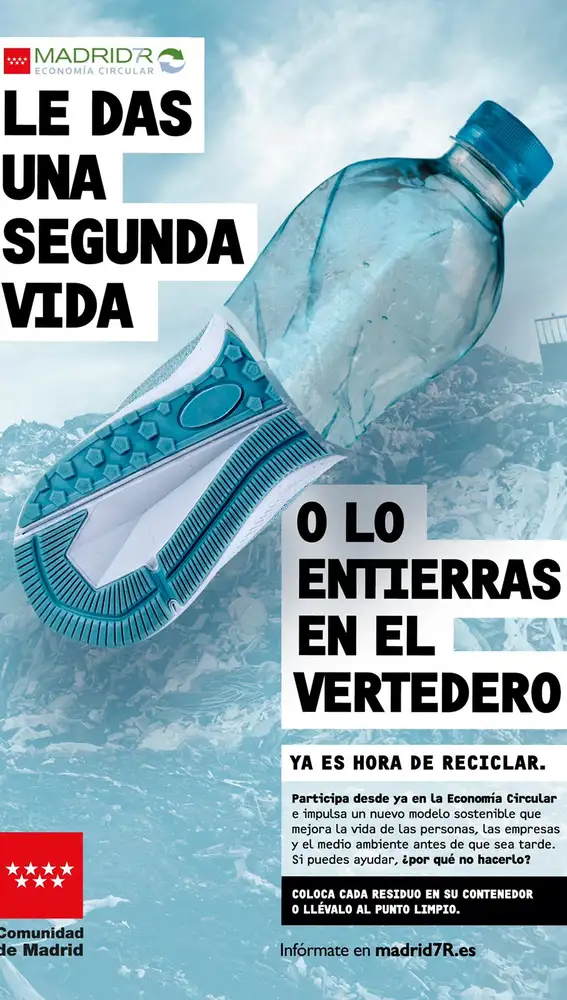 Campaña de concienciación de la Comunidad de Madrid con motivo de la semana Europea de la Prevención de residuos