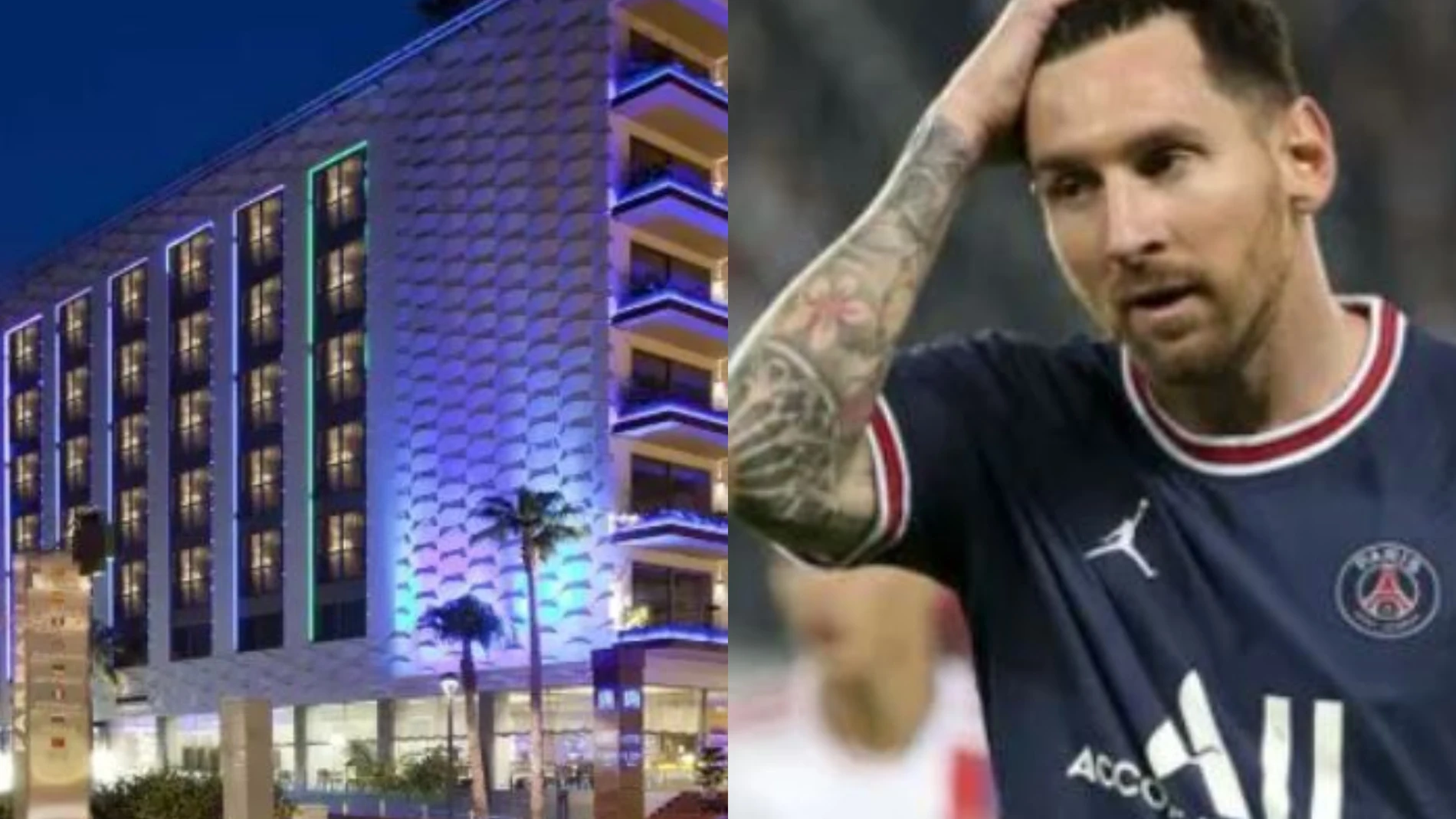 Messi y el engaño del hotel de Sitges