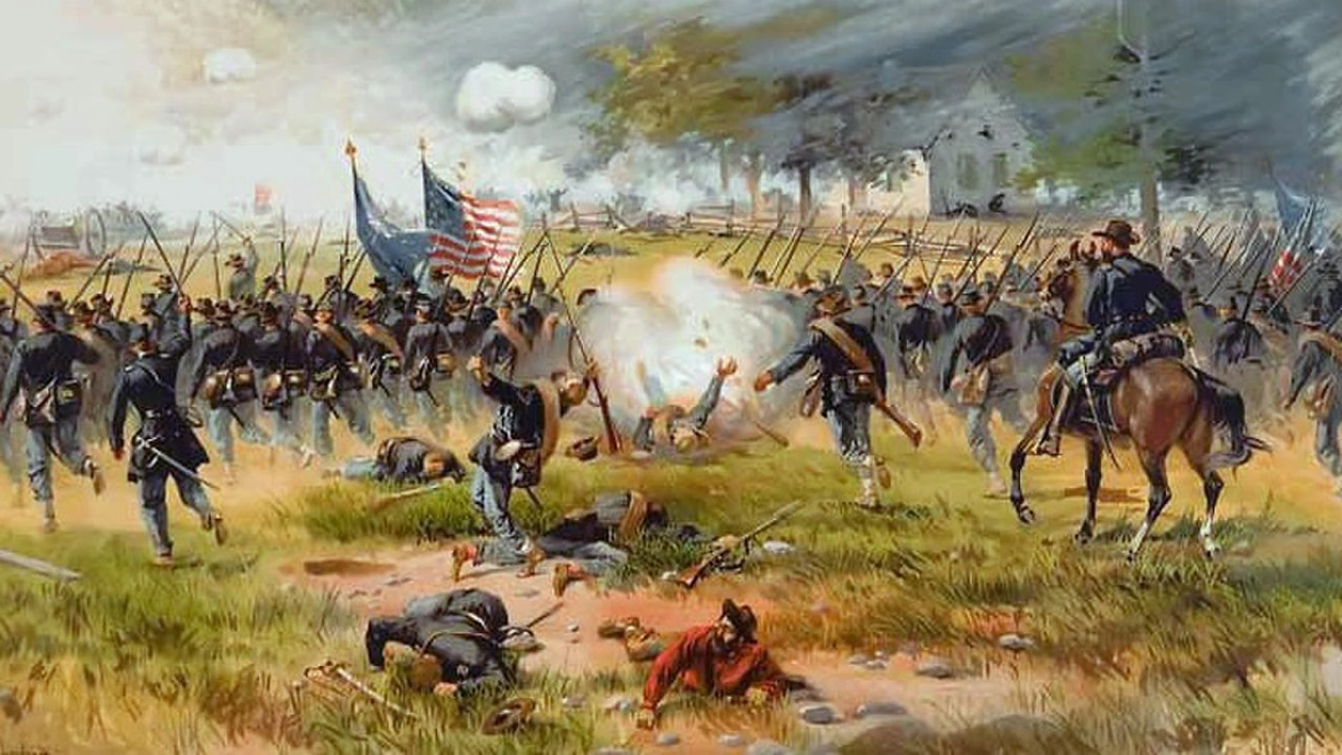 Las 23.000 bajas militares de Antietam suponen una cifra seis mayor a la del Día D en Normandía