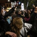 Protesta contra las medidas anticovid en Atenas, Grecia