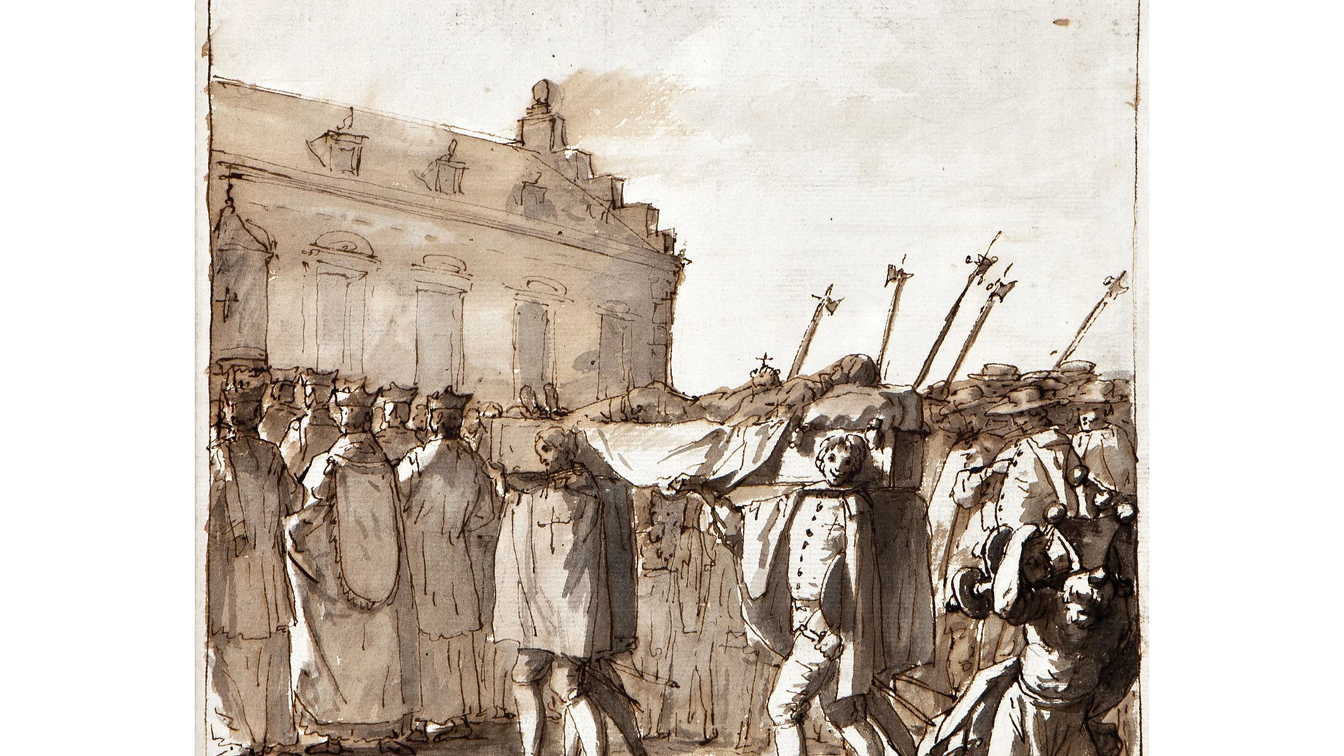 El entierro de Velázquez, según Antonio González Velázquez
