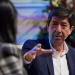 El vicepresidente de la Junta de Andalucía y líder de Cs en Andalucía, Juan Marín