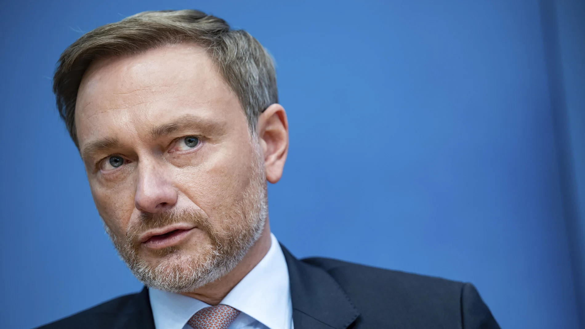 Christian Lindner,designated German Minister of Finance, speaks at a news conference in Berlin, Germany, Tuesday, Dec. 7, 2021 The leader of the pro-business Free Democrats will hold the government's purse strings as finance minister. Lindner dominates his party, which he led back into parliament in 2017 after a four-year absence. (Bernd Von Jutrczenka/dpa via AP)