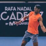 Rafa Nadal, en un entrenamiento
