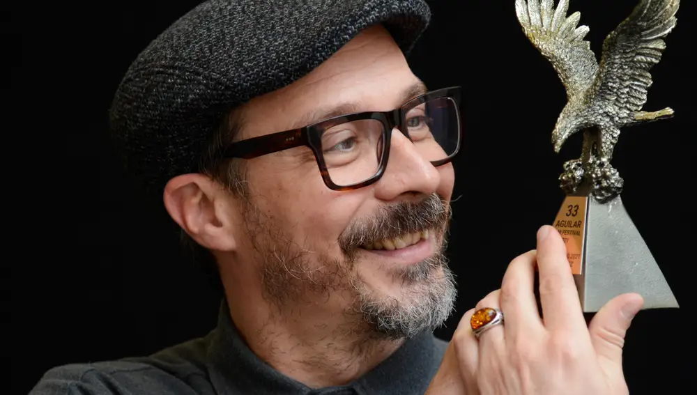 El actor Fele Martínez recoge el "Águila de Oro"