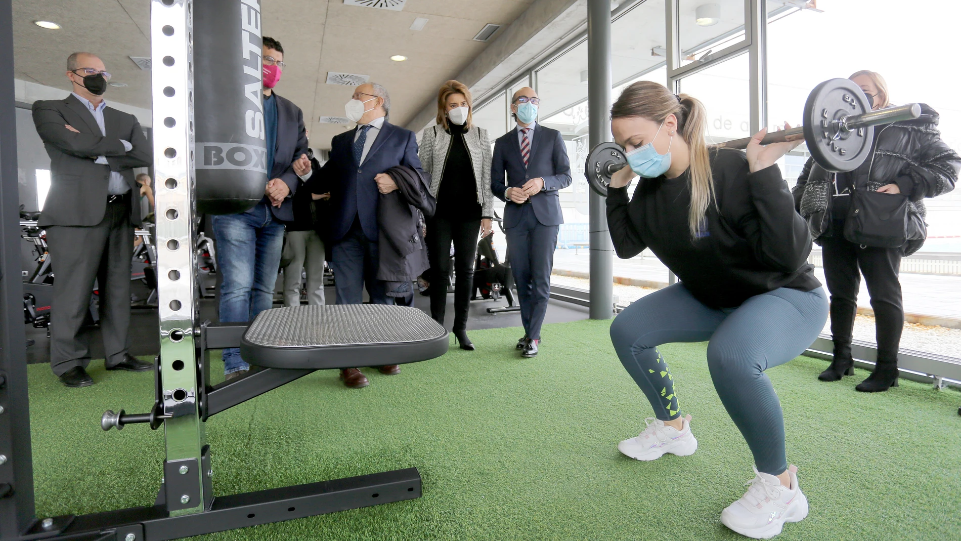 El consejero de Cultura y Turismo, Javier Ortega, participa en la inauguración de la nueva zona deportiva del Centro Deportivo Río Esgueva, en Valladolid