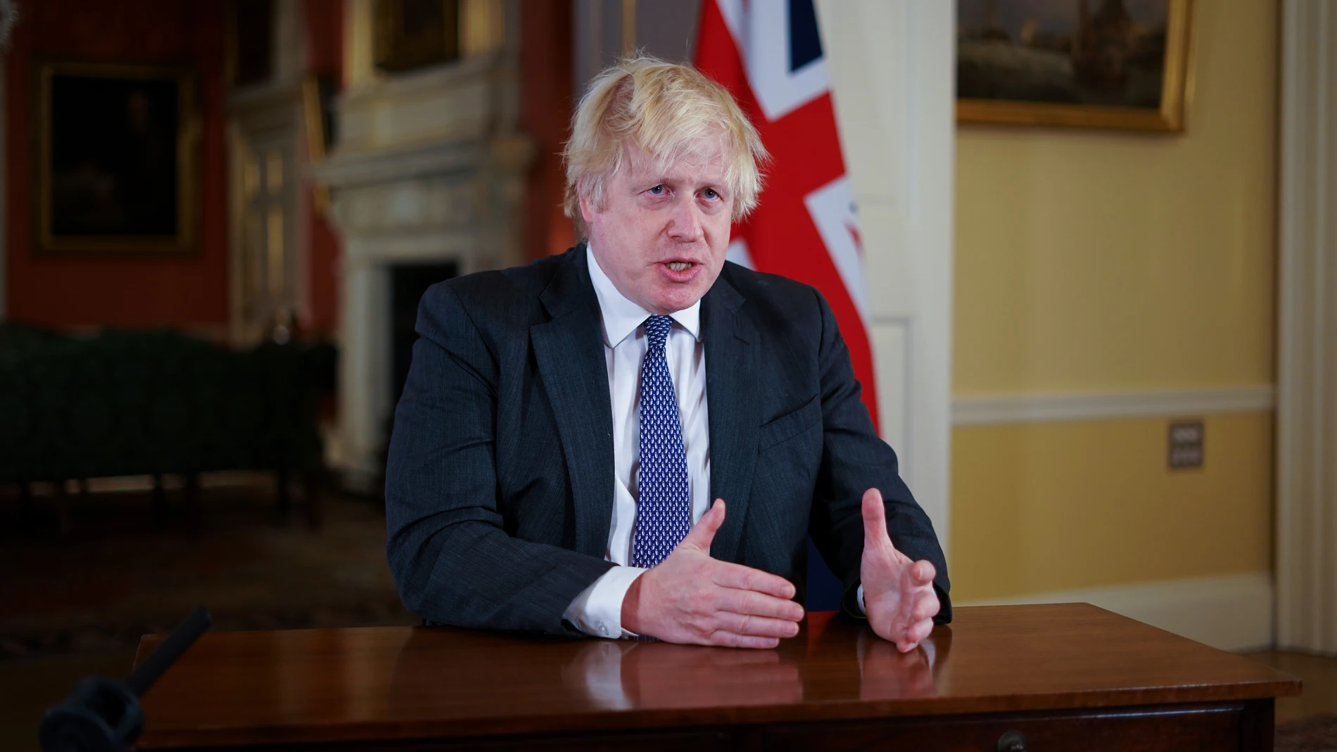 El premier británico, Boris Johnson, mantuvo una conversación telefónica este lunes con el presidente ruso, Vladimir Putin