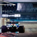 El Alpine de Fernando Alonso en el último Gran Premio de Abu Dabi
