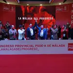 Daniel Pérez y Ruiz Espejo en el Congreso Provincial del PSOE de Málaga
