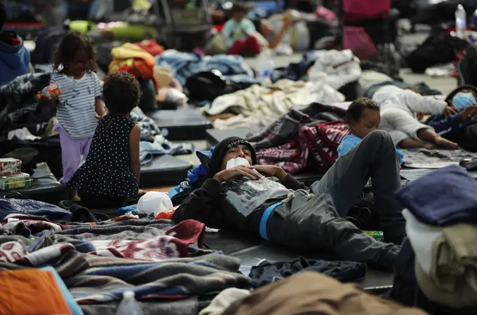 Polémica llegada a México de otra caravana de migrantes