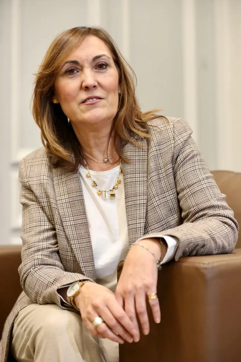 Clara Sanz, secretaria general de Formación Profesional, en su despacho del Ministerio de Educación.