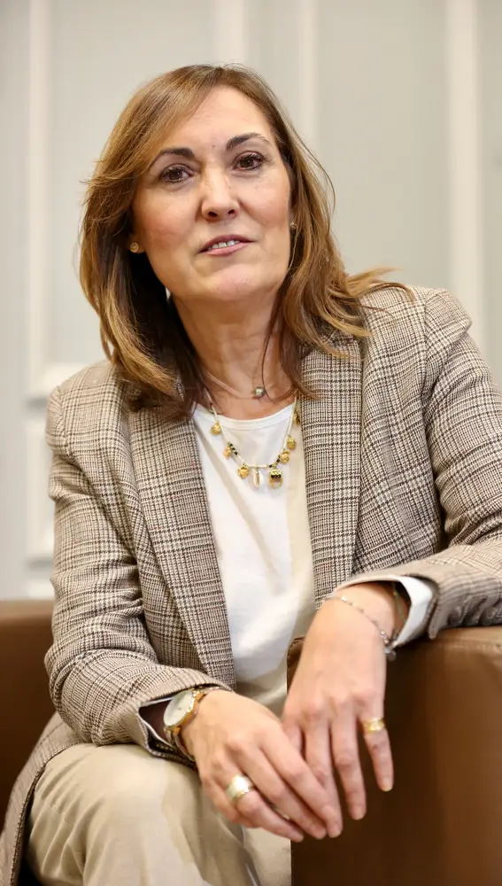 Clara Sanz, secretaria general de Formación Profesional, en su despacho del Ministerio de Educación.