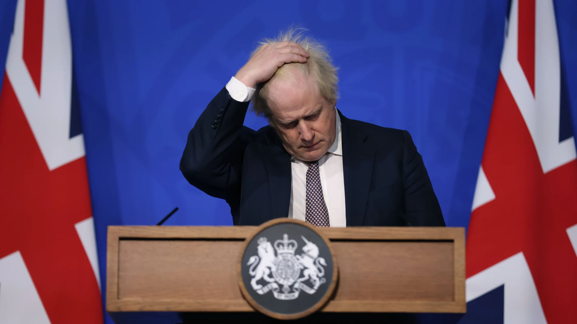 El "premier" Boris Johnson atraviesa su peor momento desde que llegó a Downing Street