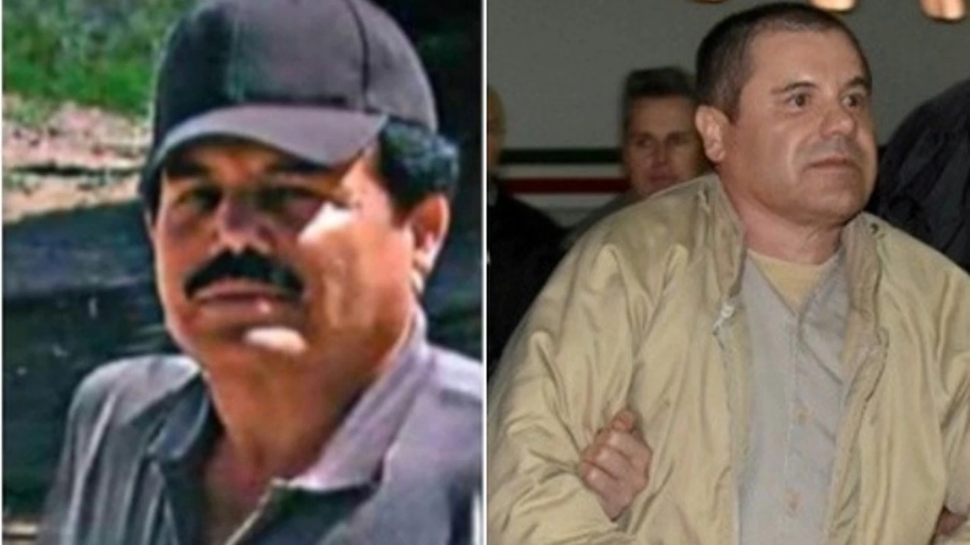 Ismael “el Mayo” Zambada (izq) y el "Chapo" Guzmán (der), en imágenes de archivo
