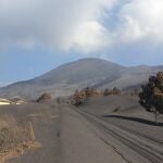 Fotografía del volcán de La Palma tomada desde la Carretera de San Nicolás (Las Manchas)