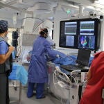 La nueva sala de electrofisiología de la Unidad de Arritmias de Vall d'Hebron cuenta con la tecnología más puntera